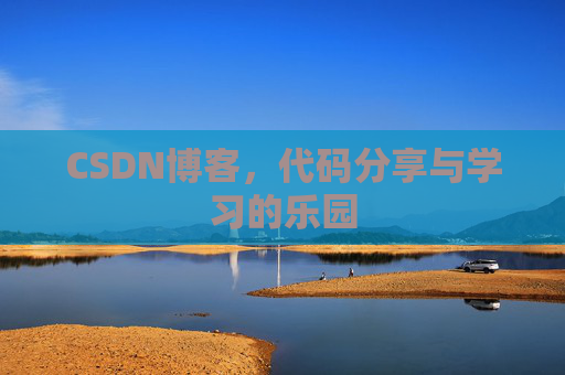 CSDN博客，代码分享与学习的乐园